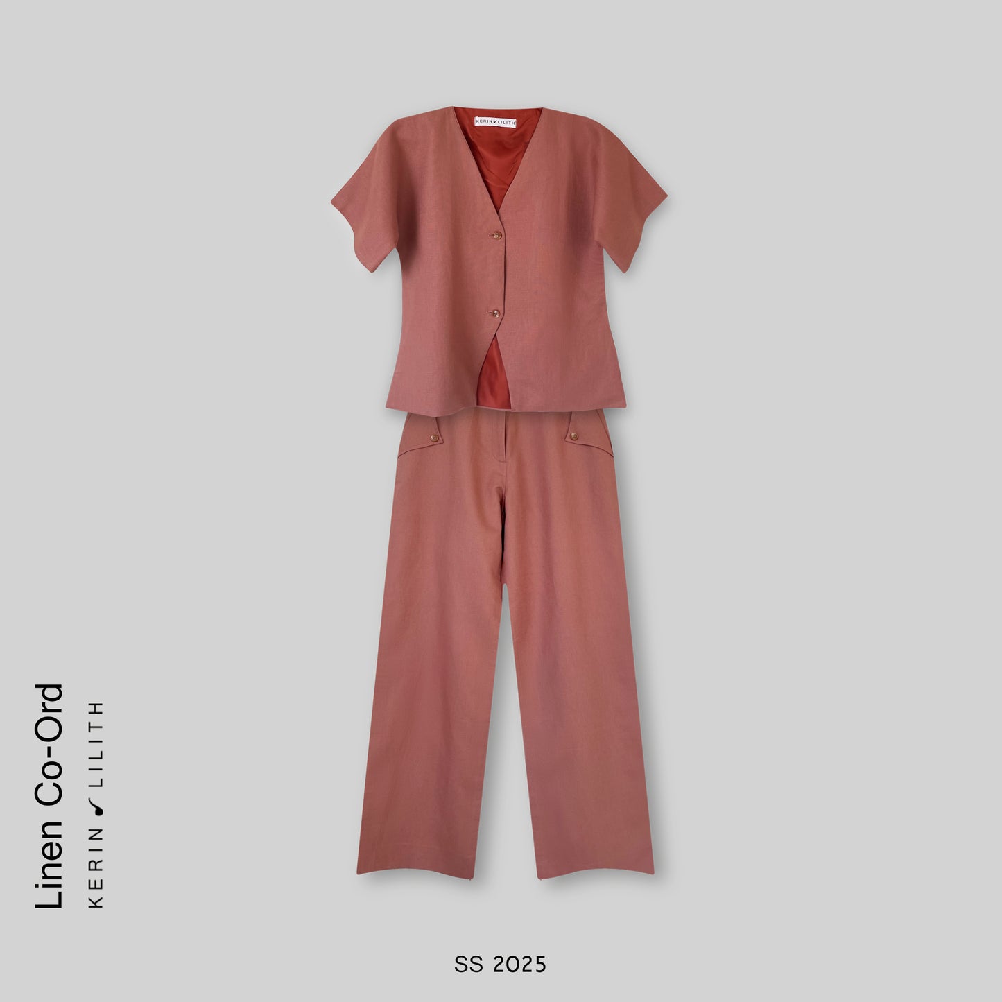 Linen Vest Co-Ord