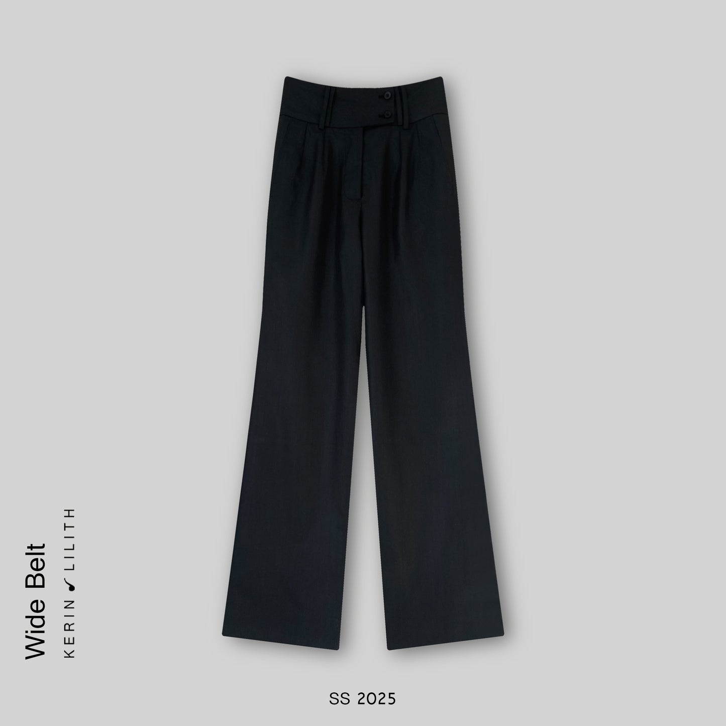 Wide Belt Pants