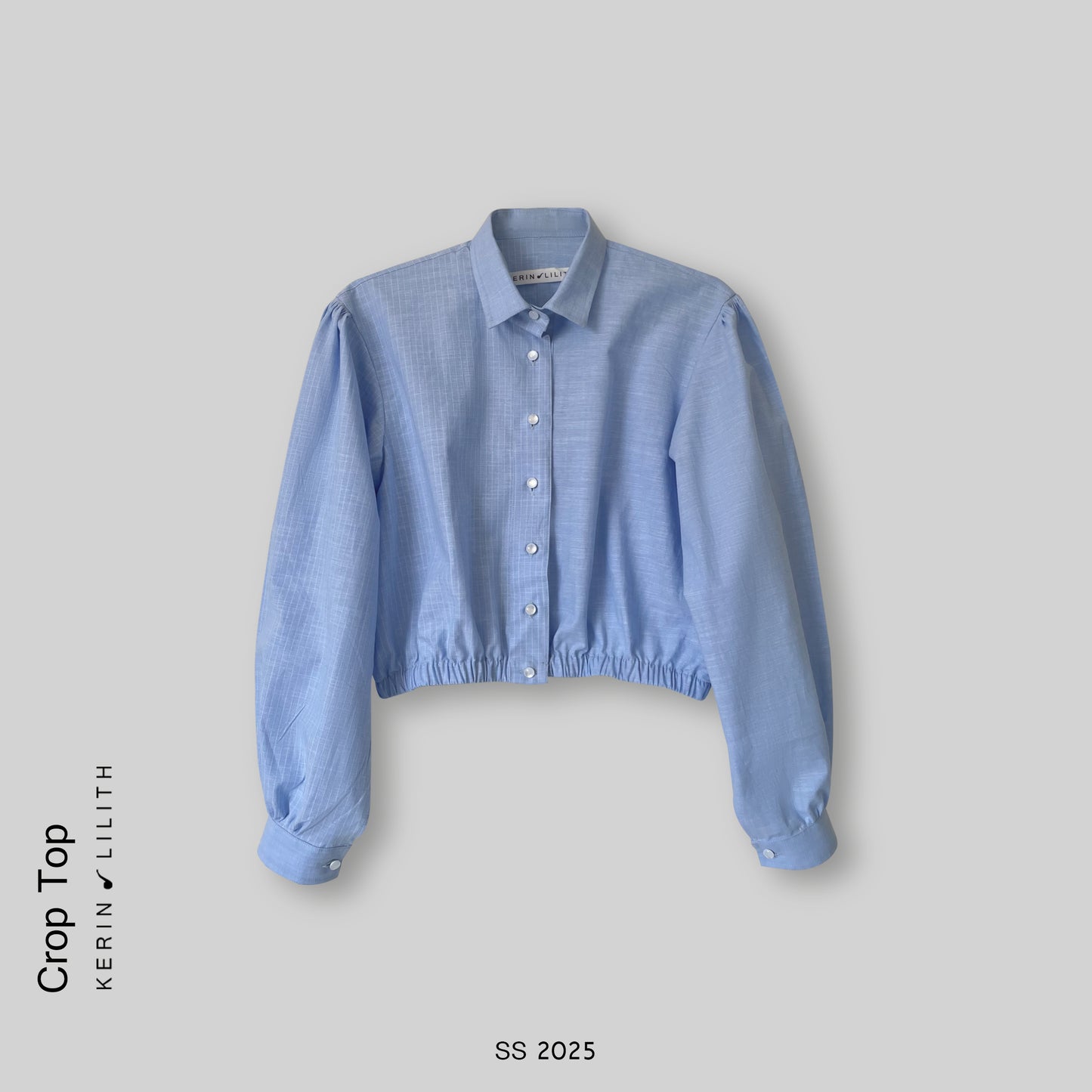 Linen Crop Top