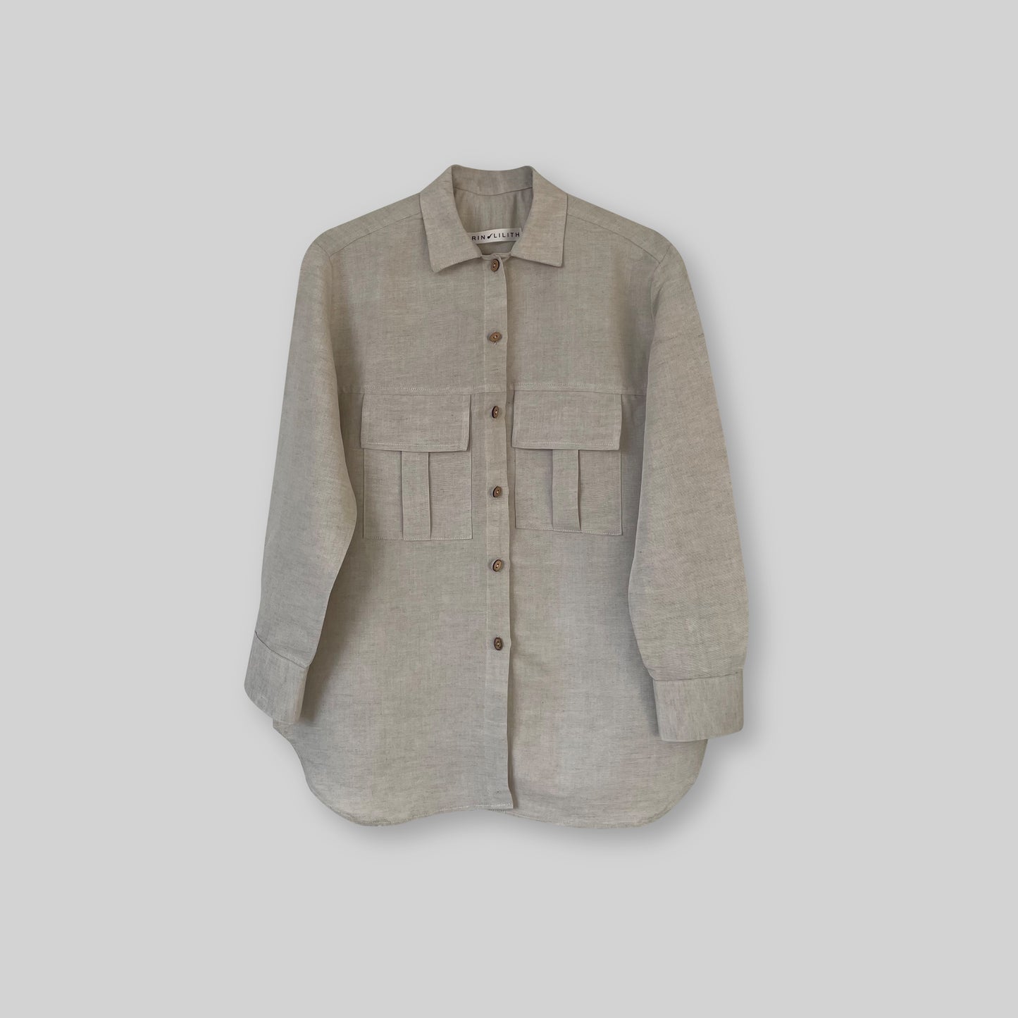 Linen Double opening Co-ord