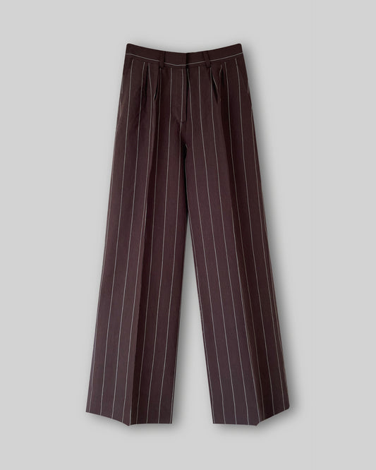 Pin Stripe Linen Pants