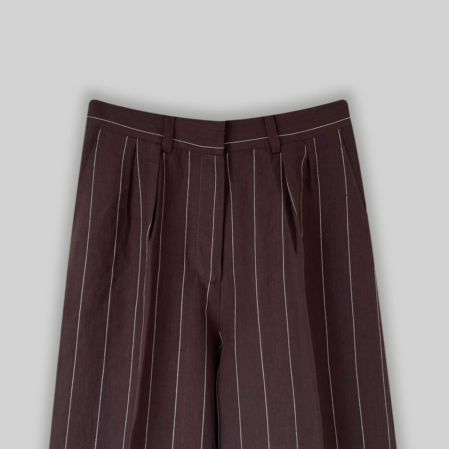 Pin Stripe Linen Pants