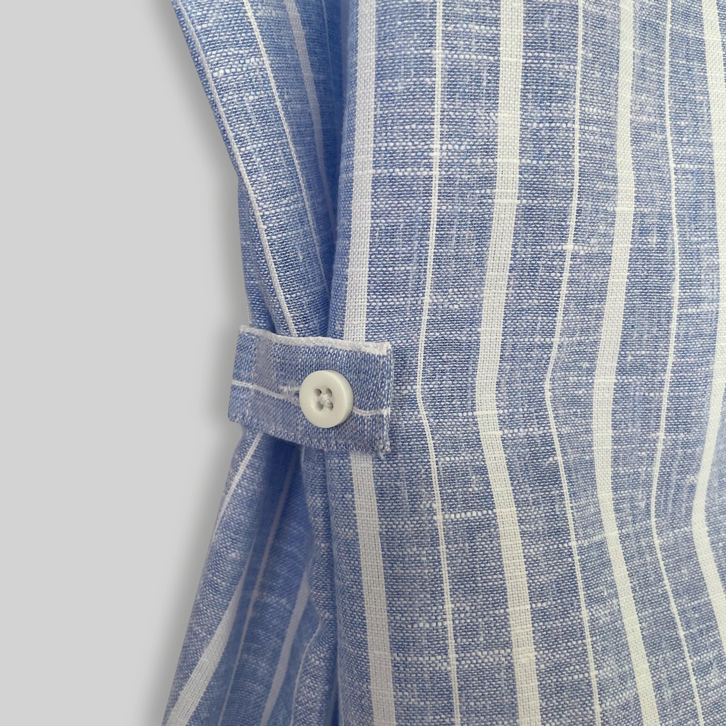 Linen Sideloop Gathers Top