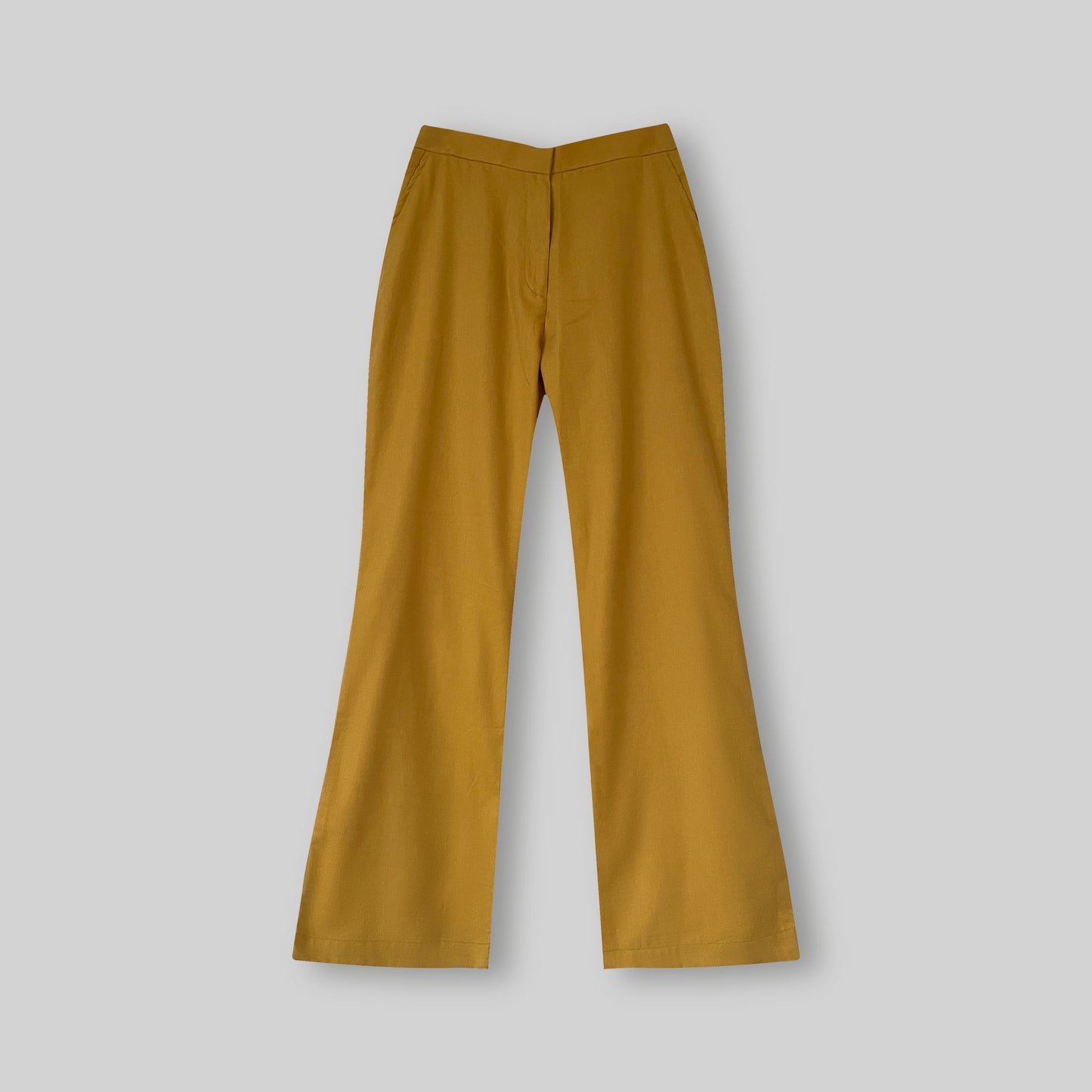 Mustard Lapel Knot Co-Ord