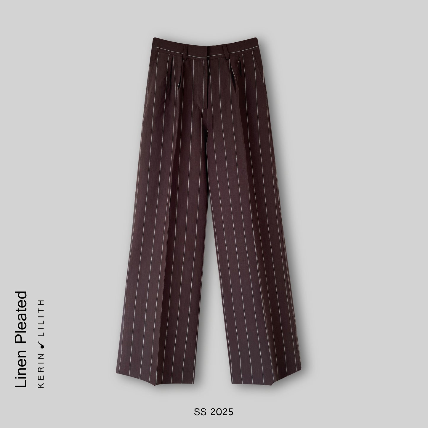 Pin Stripe Linen Pants