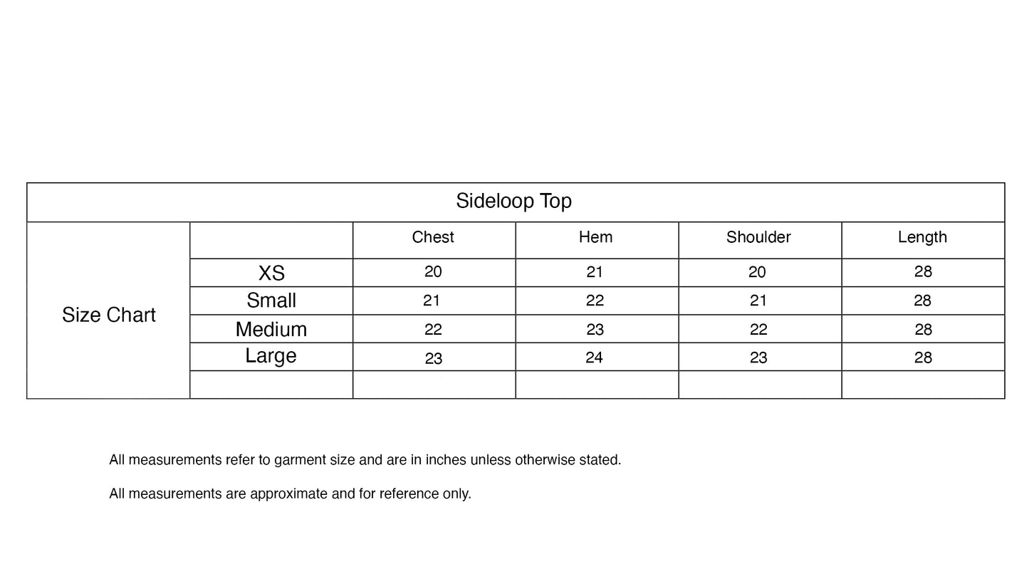 Linen Sideloop Gathers Top