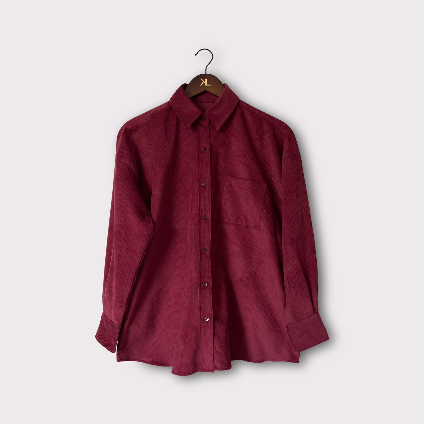 Corduroy Oversize Top