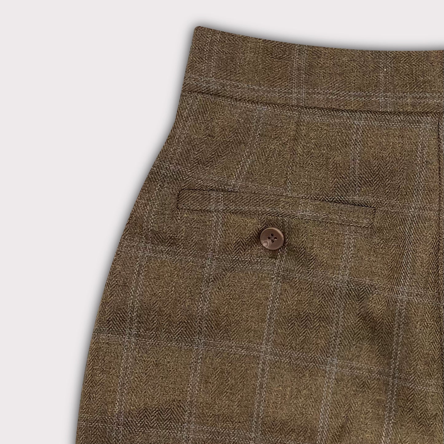 Tweed Wool Pants