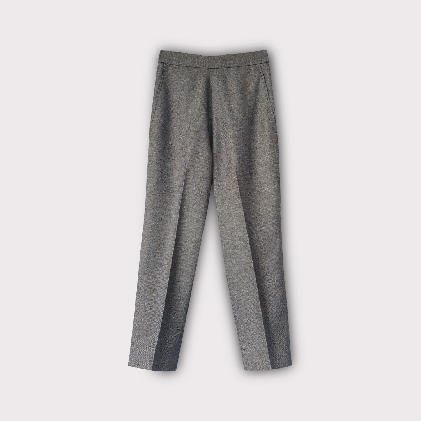 Cotton Jacquard Pants