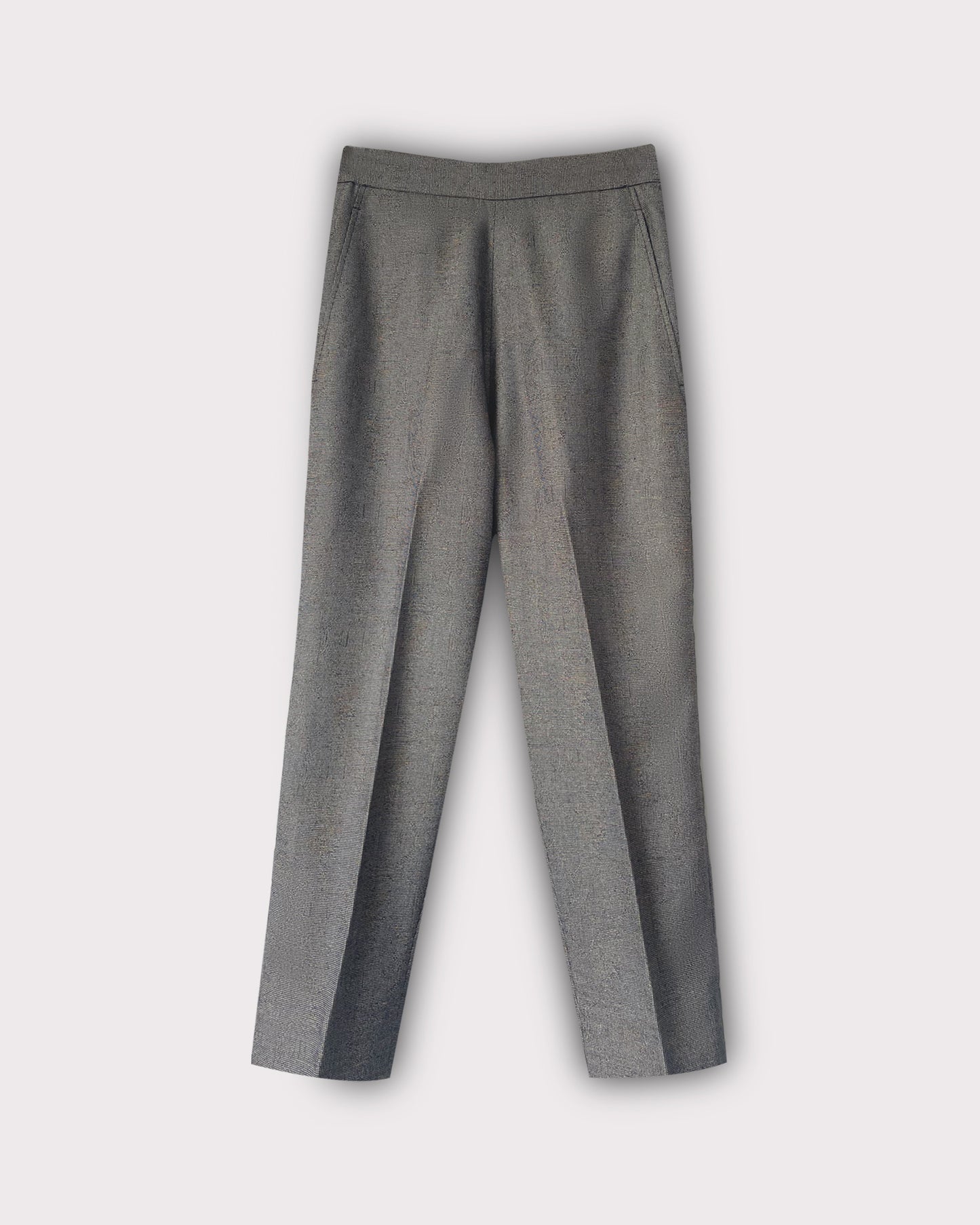 Cotton Jacquard Pants