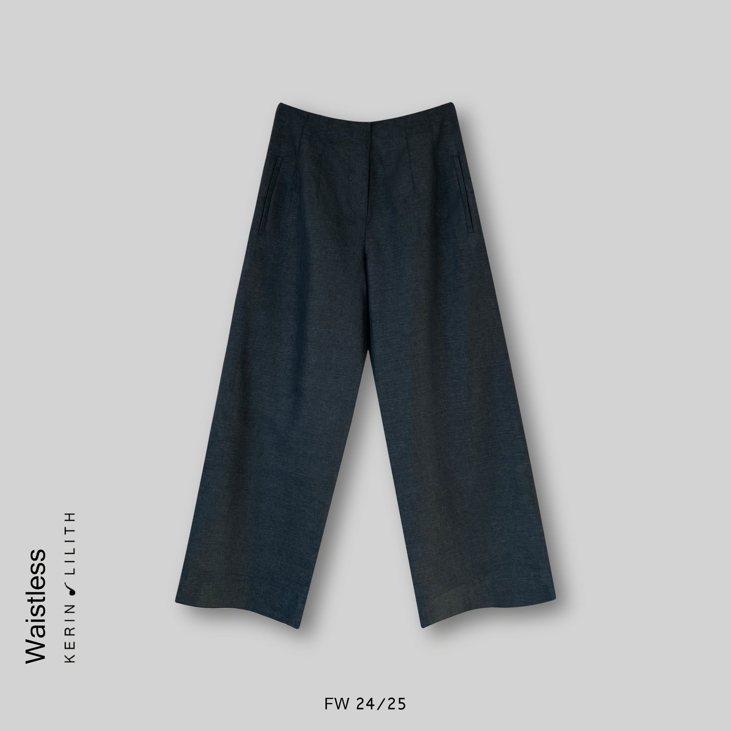 Wool Waistless Pants