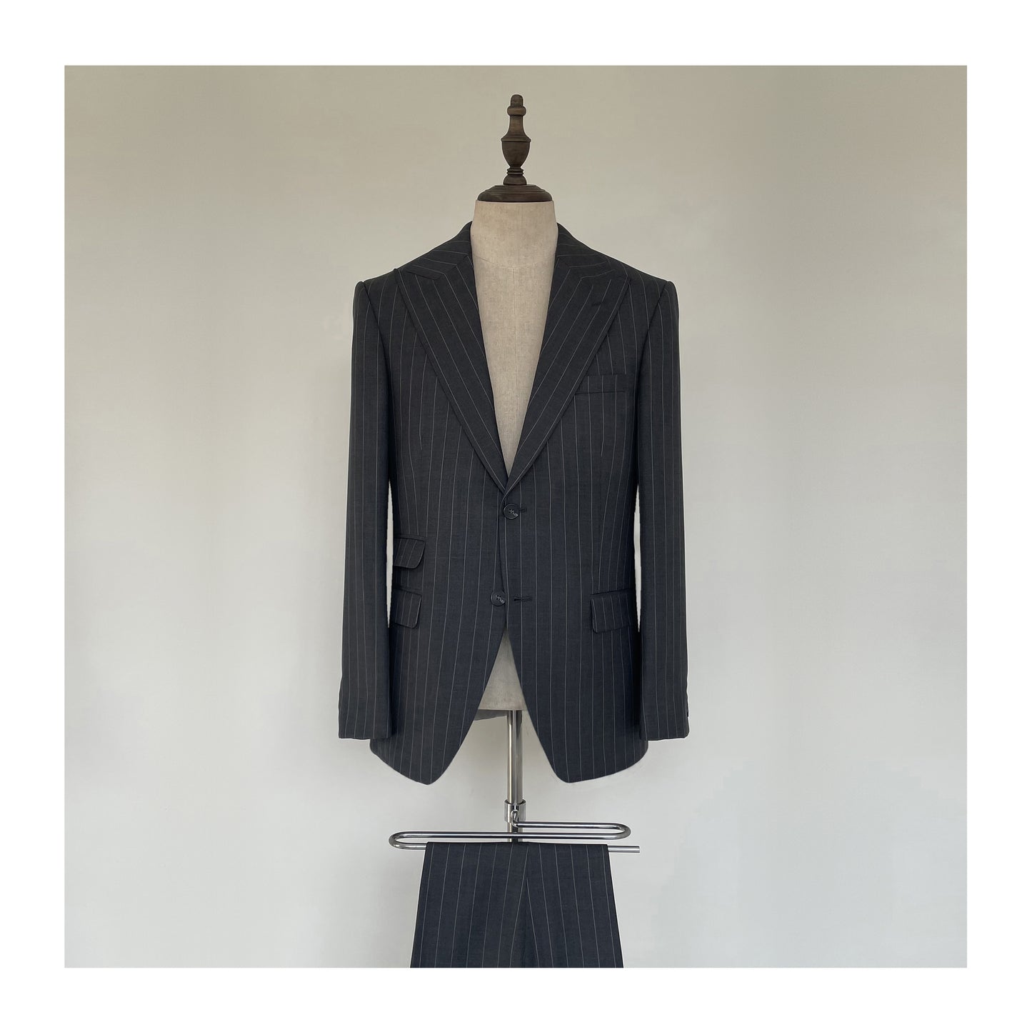 Pin Stripe T-Pocket Suit