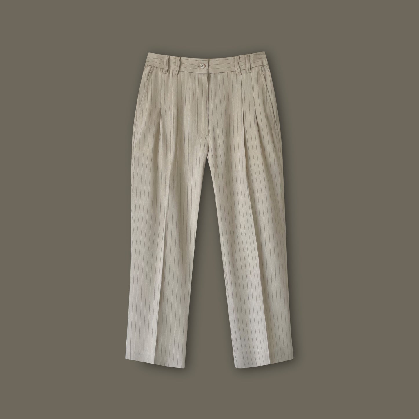 Linen Culotte Pants