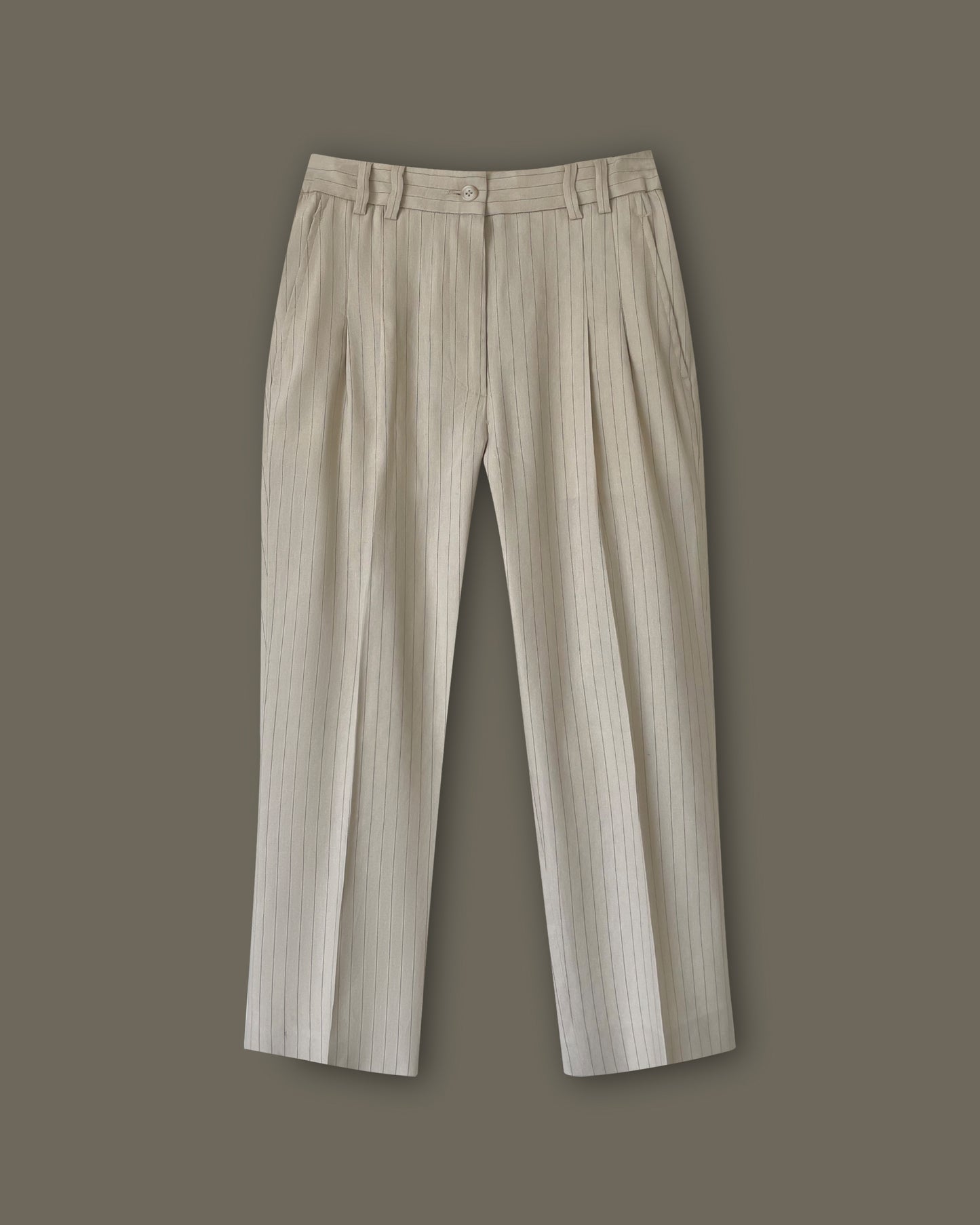 Linen Culotte Pants