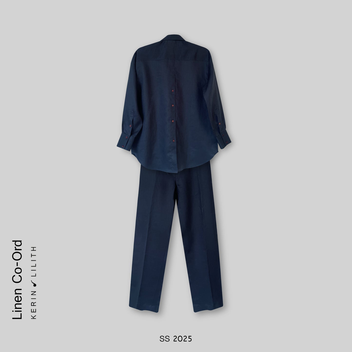 Linen Double opening Co-ord