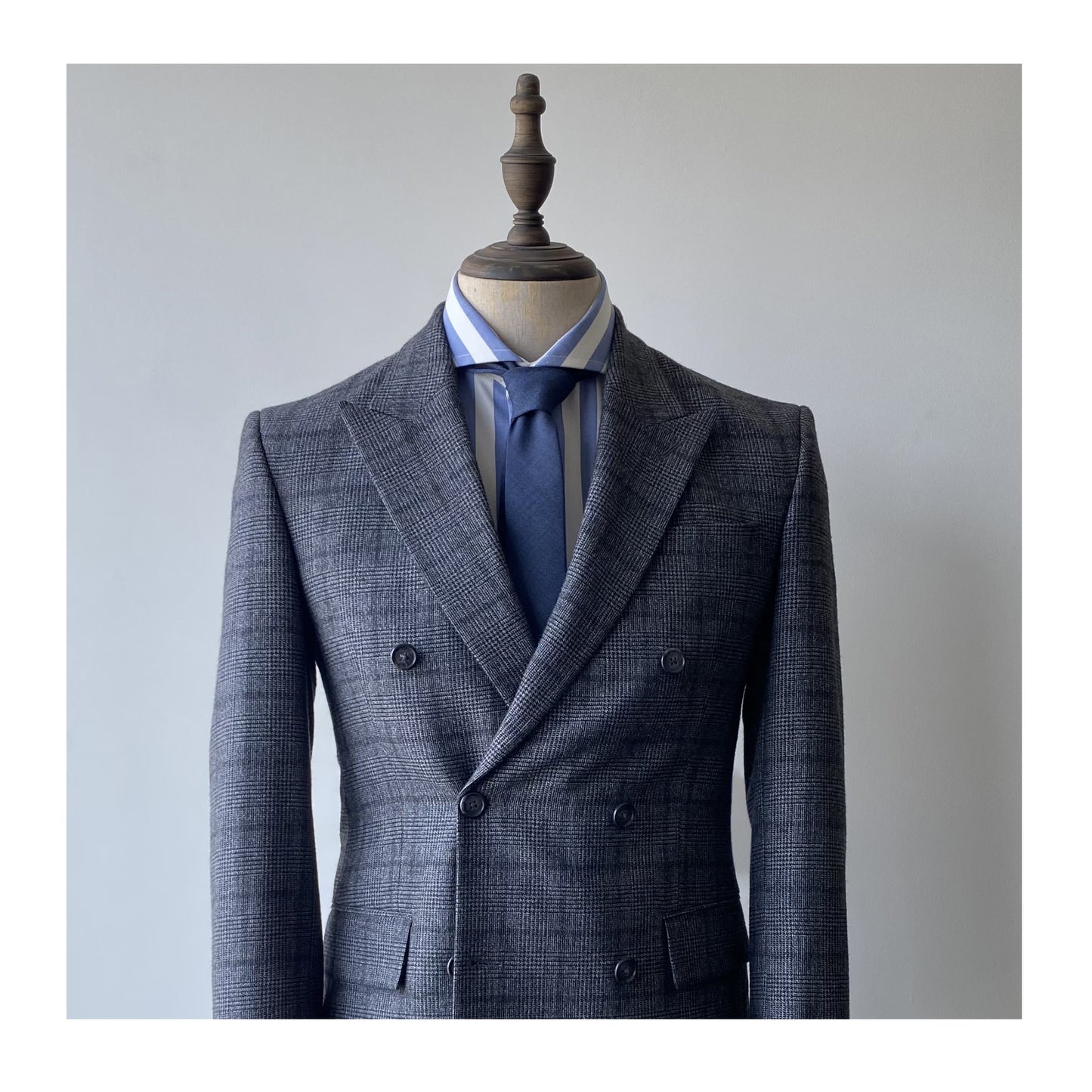 Plaided Wool Suit