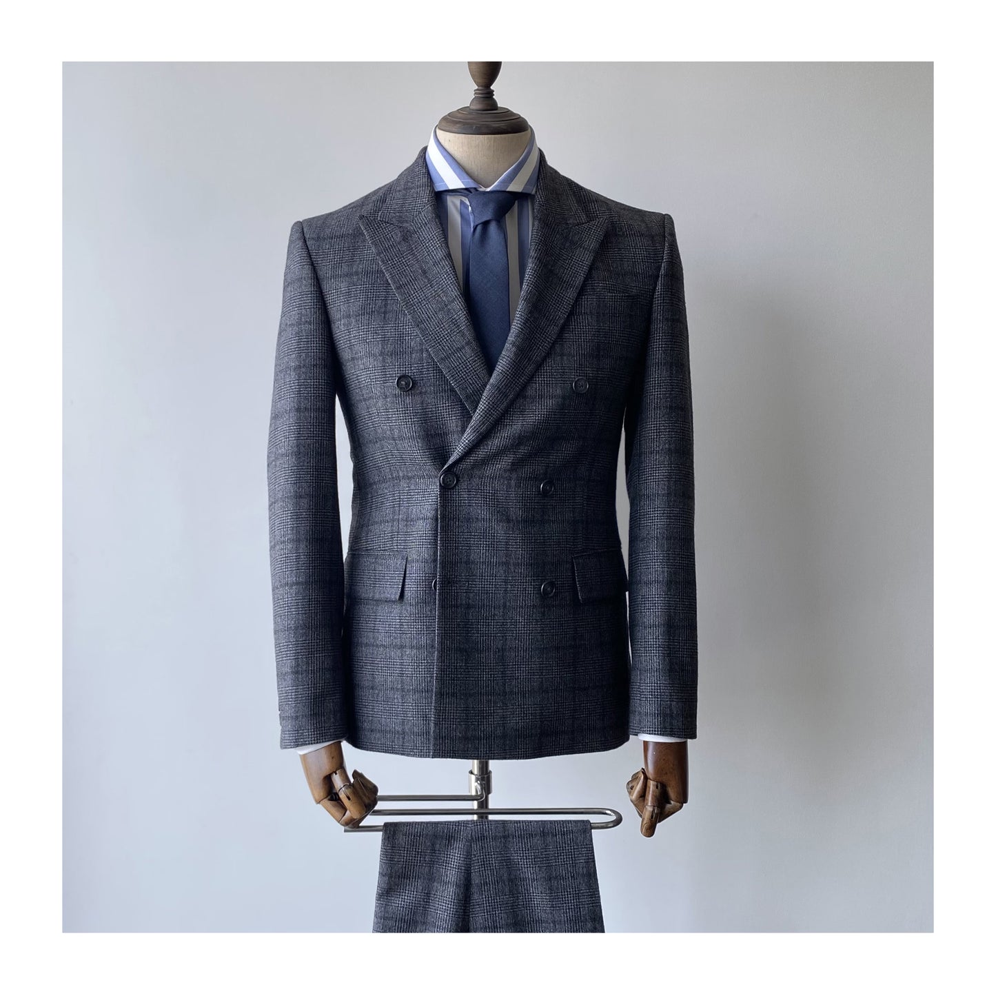 Plaided Wool Suit