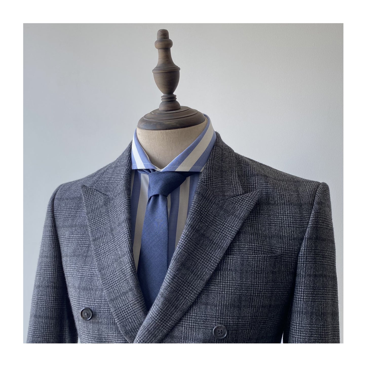 Plaided Wool Suit