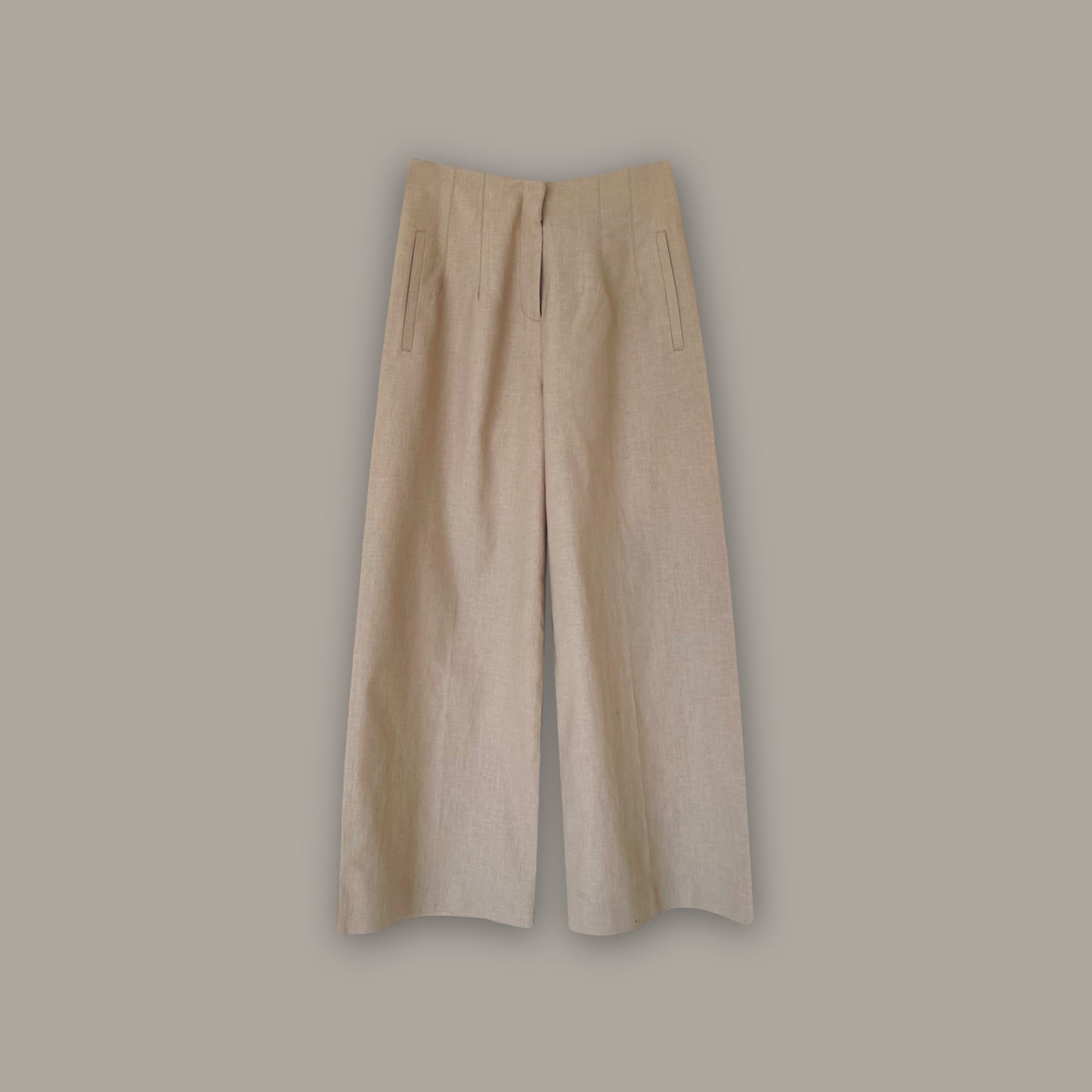 Linen Waistless Pants