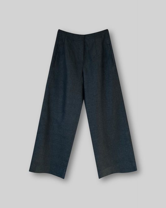 Beltless Wide Pants