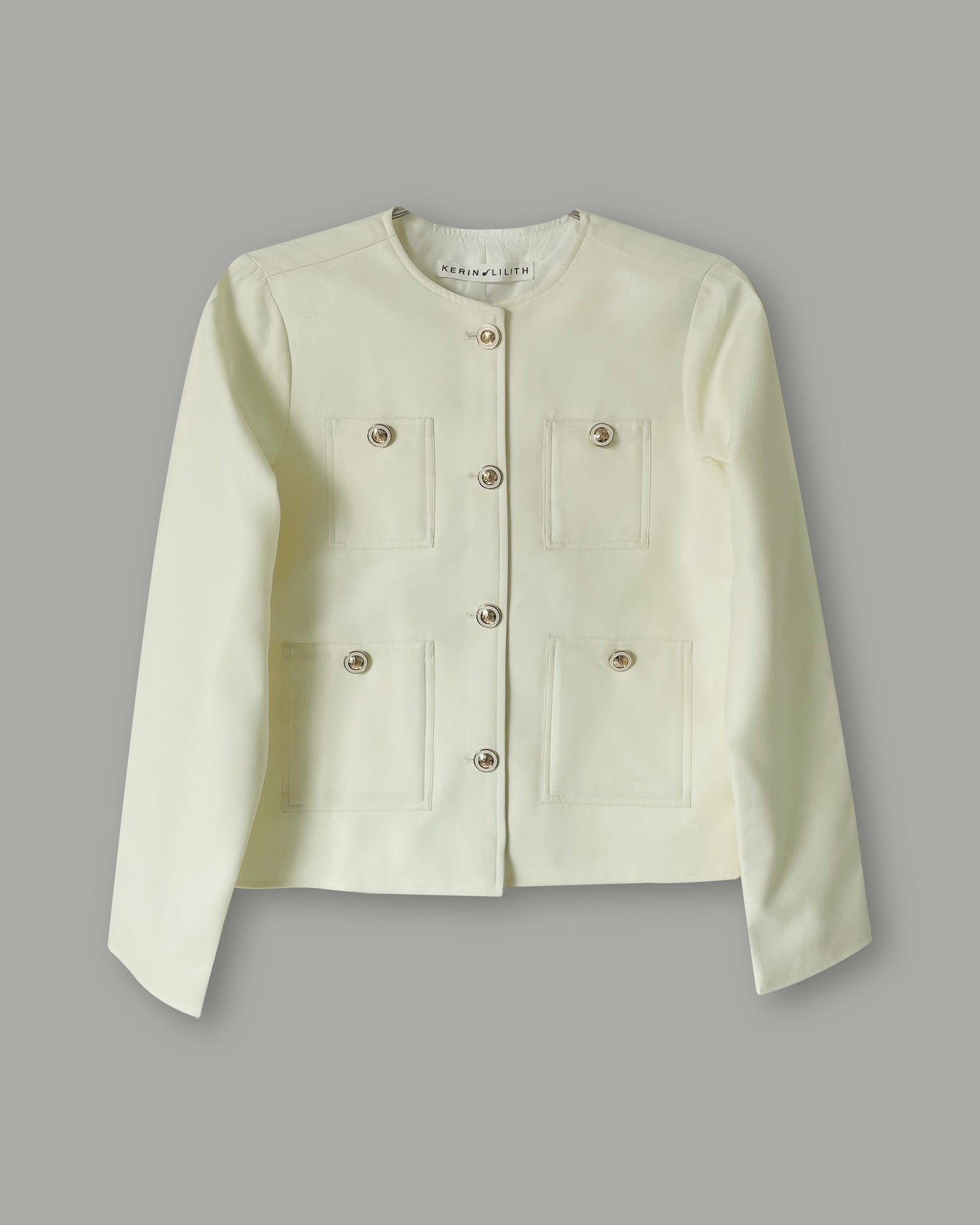 Wool Button Jacket
