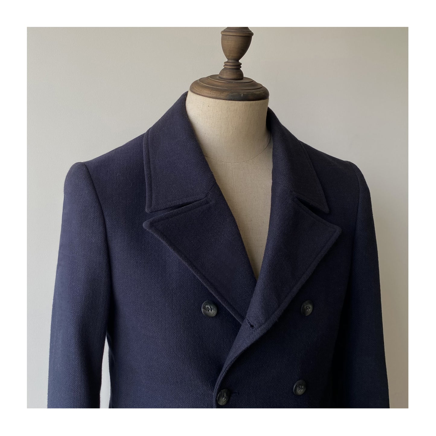 Herringnone Long Coat