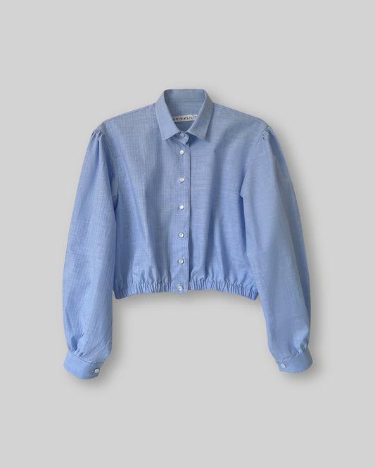 Linen Crop Top