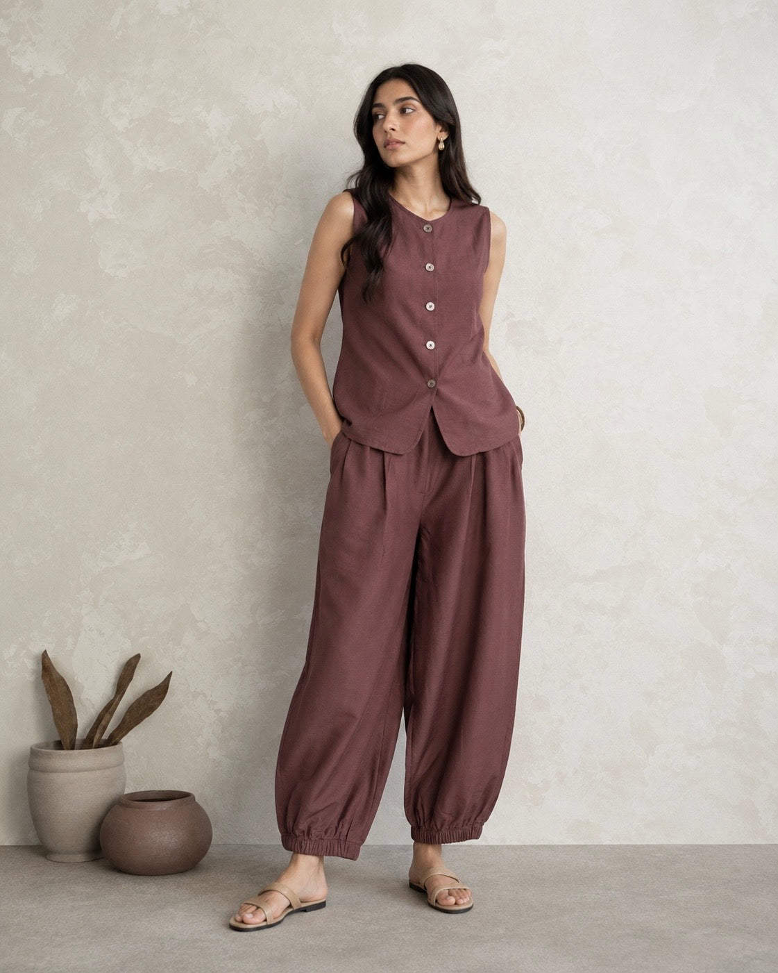 Linen Sienna Muse Co-Ord