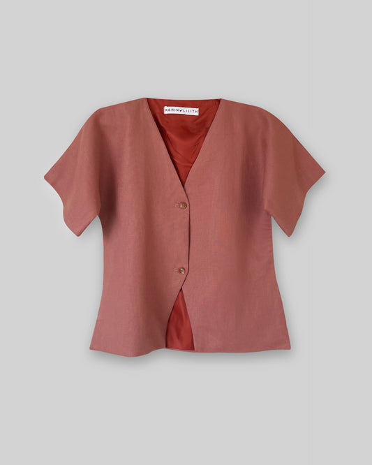 Linen Vest Top