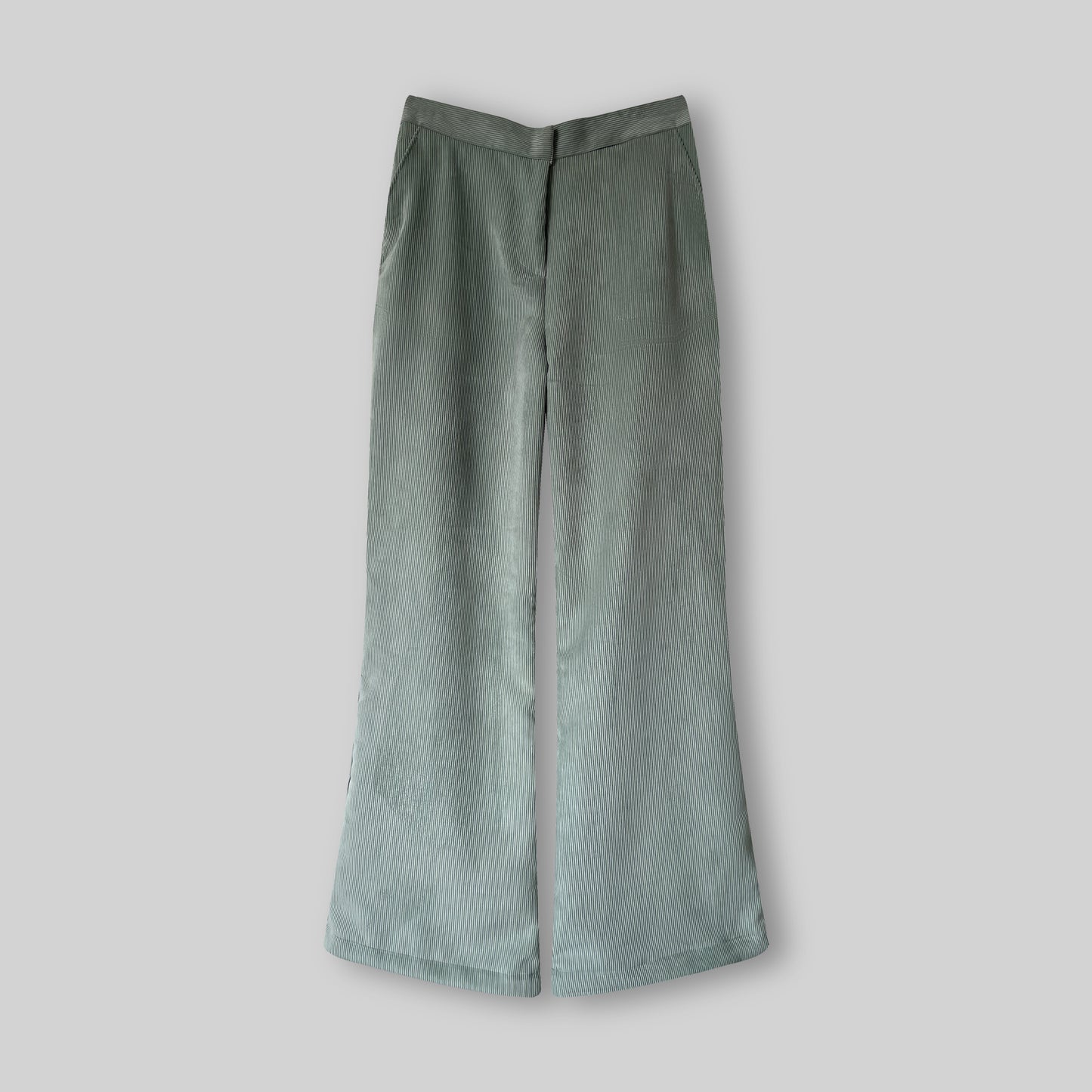 Mint Corduroy Tailored Duo