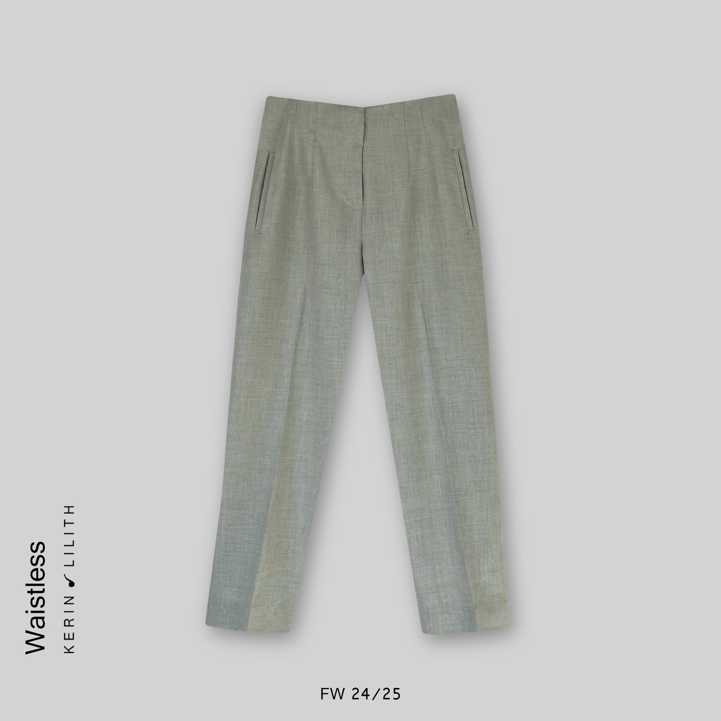 Wool Waistless Pants