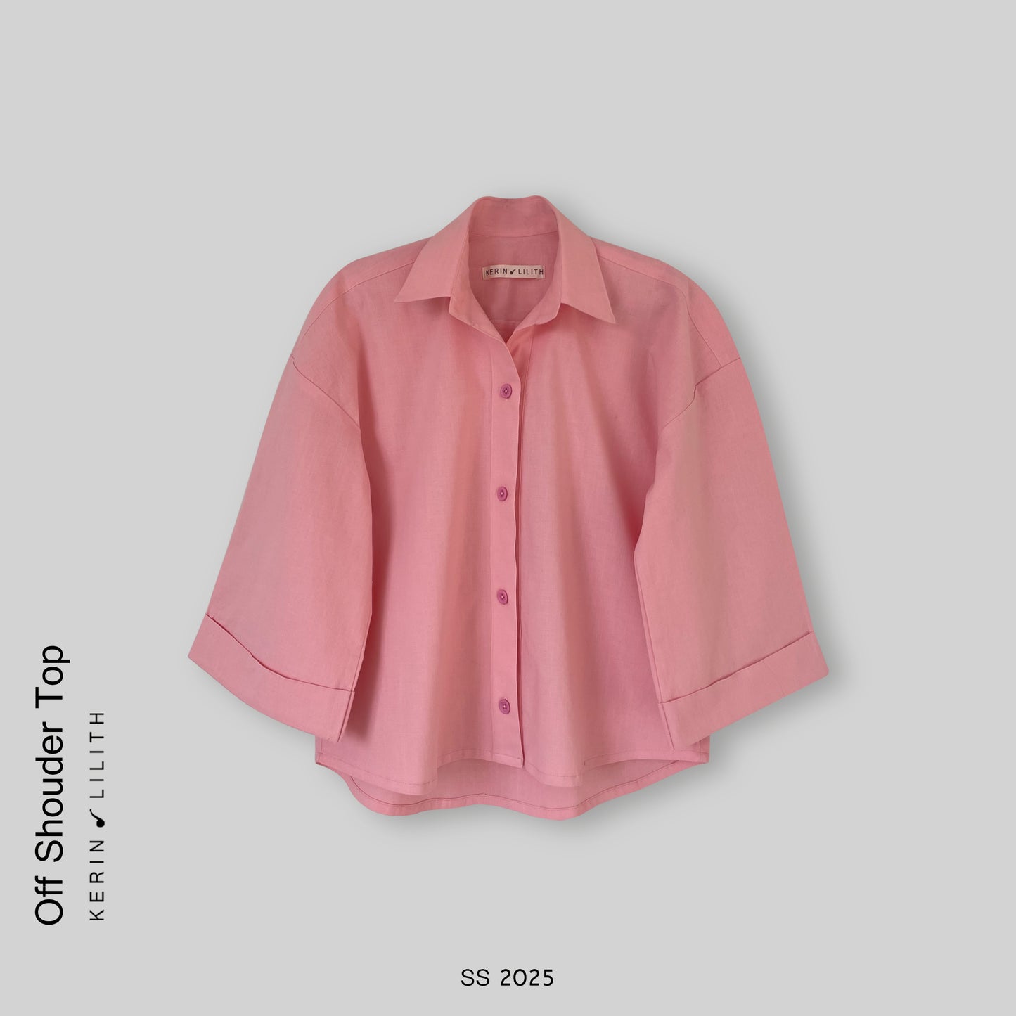 Coral Pink Charm Top