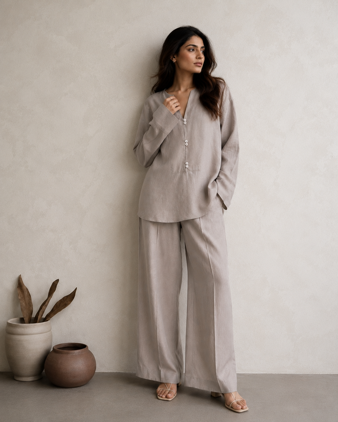 Linen Sable Co-Ord
