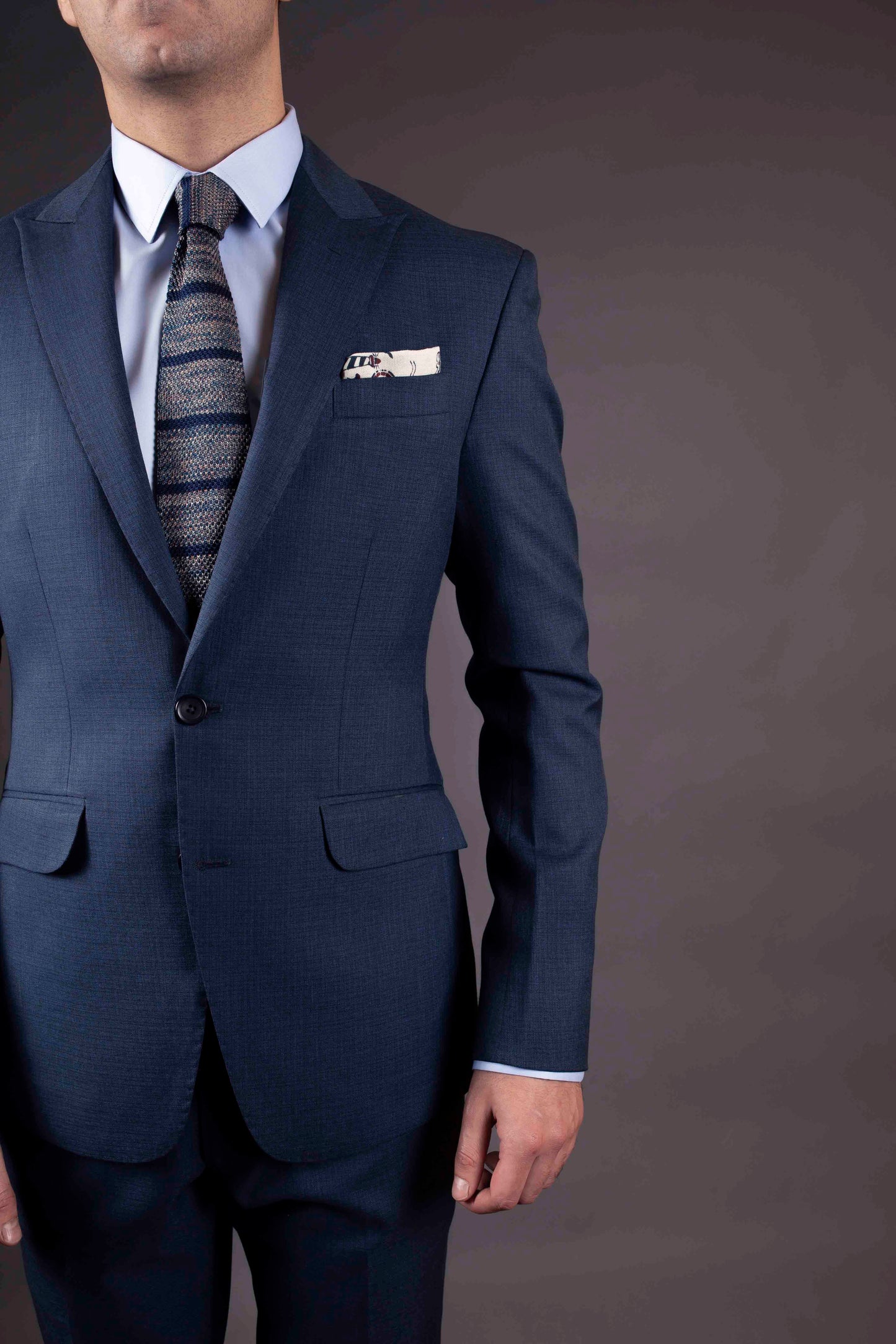 Wide Peak Lapel Suit