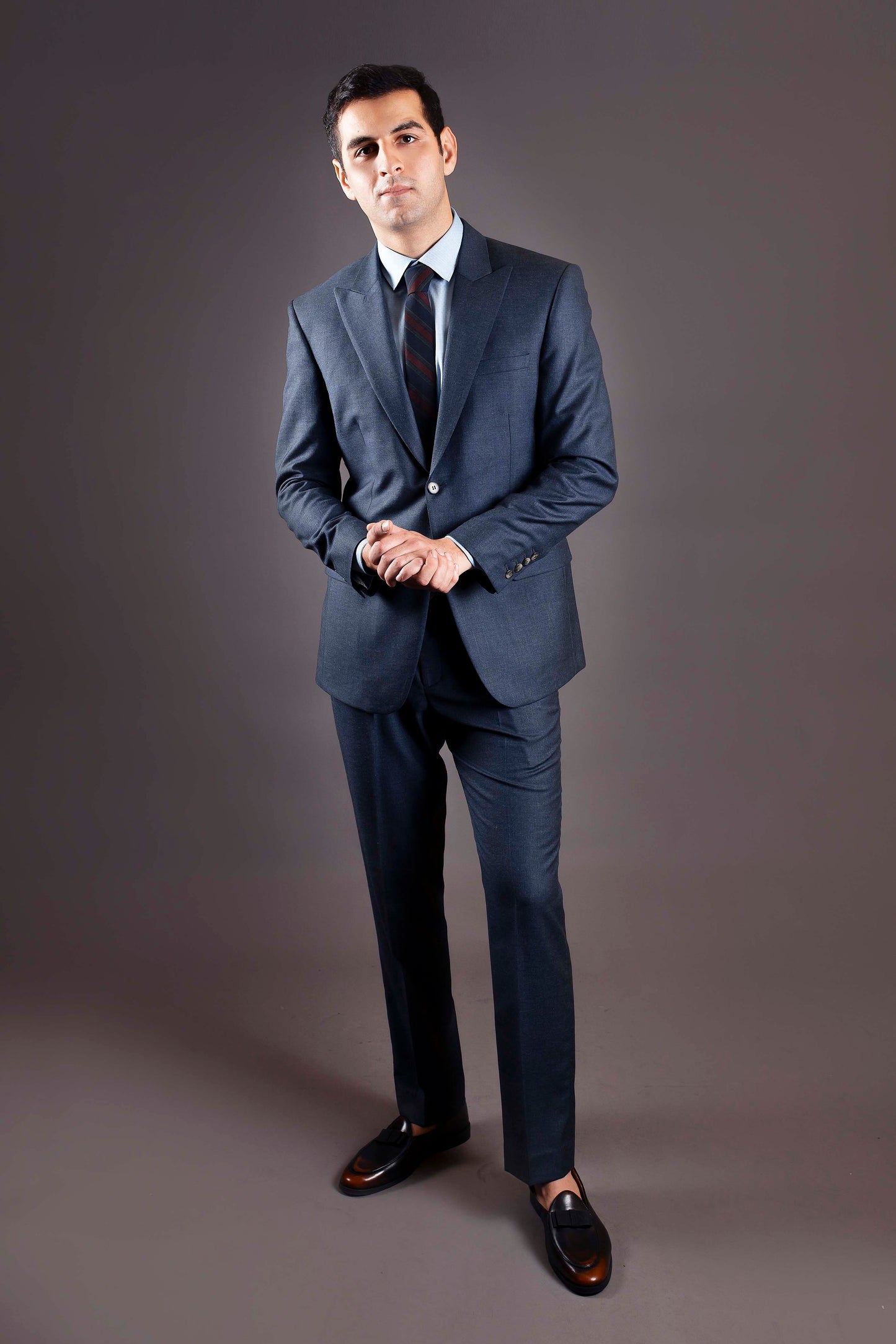 Wide Peak Lapel Suit