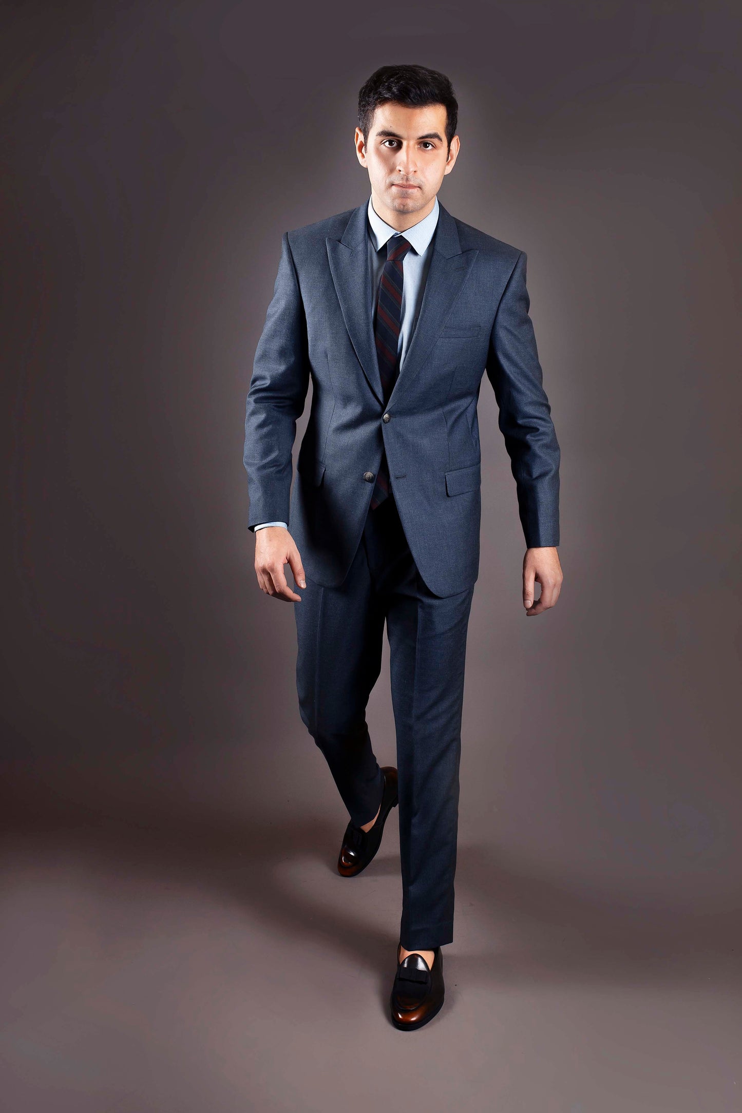 Wide Peak Lapel Suit