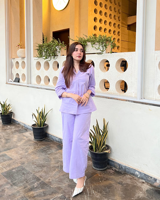 Cotton Lilac Breeze Co-Ord