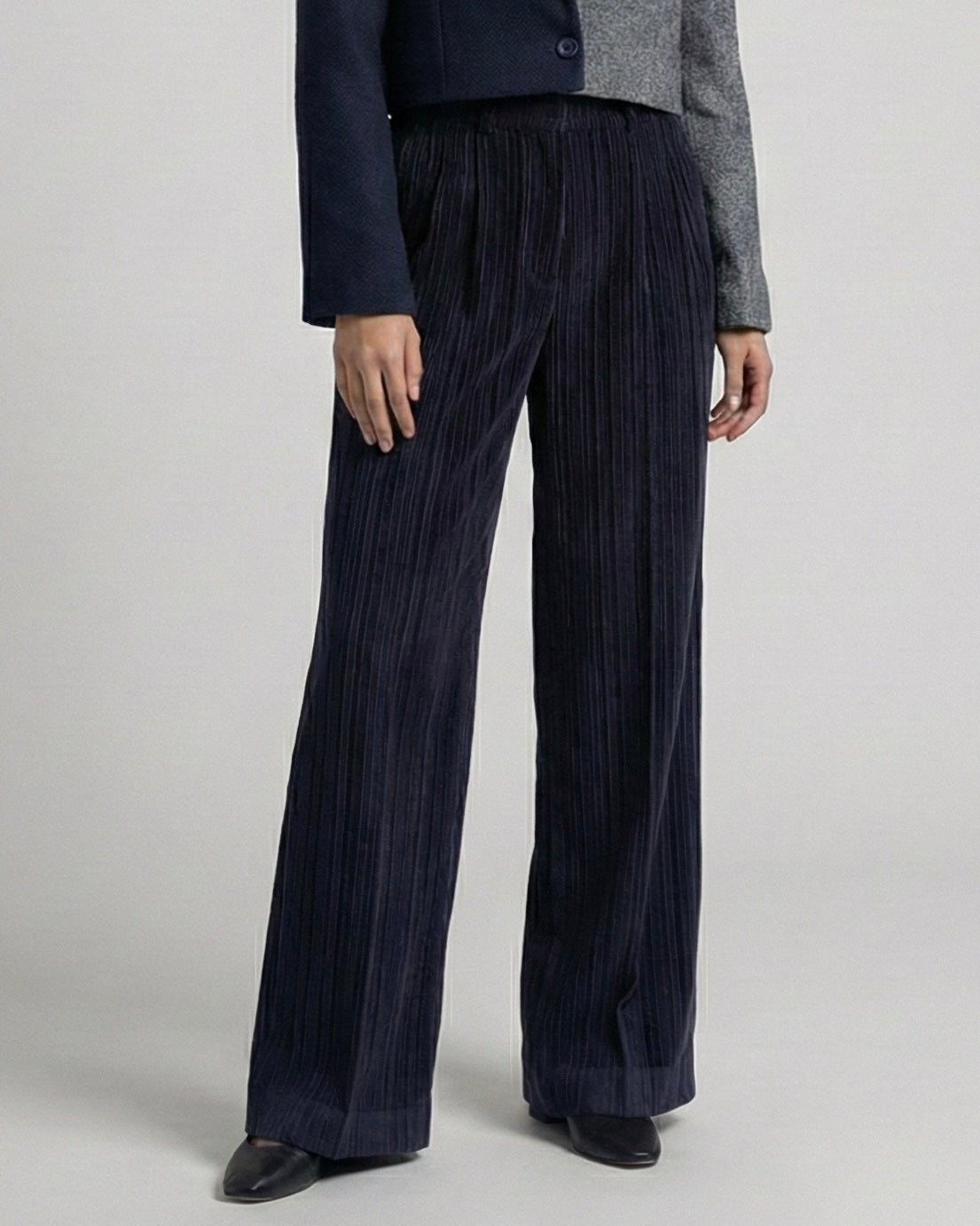 Corduroy Wide Leg Pants