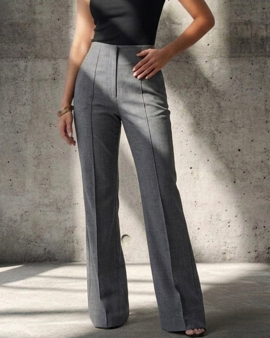 Waistless Flared Pants