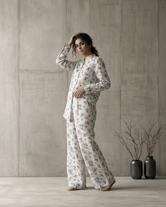 Printed Linen Co-Ord