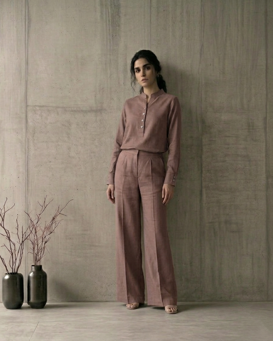 Linen Desert Rose Co-Ord