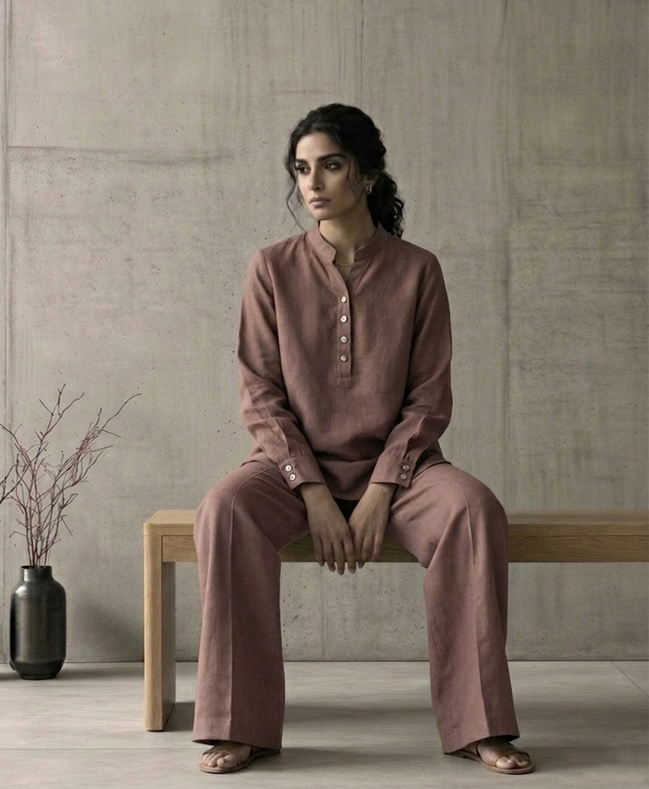 Linen Desert Rose Co-Ord