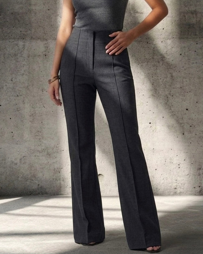 Waistless Flared Pants
