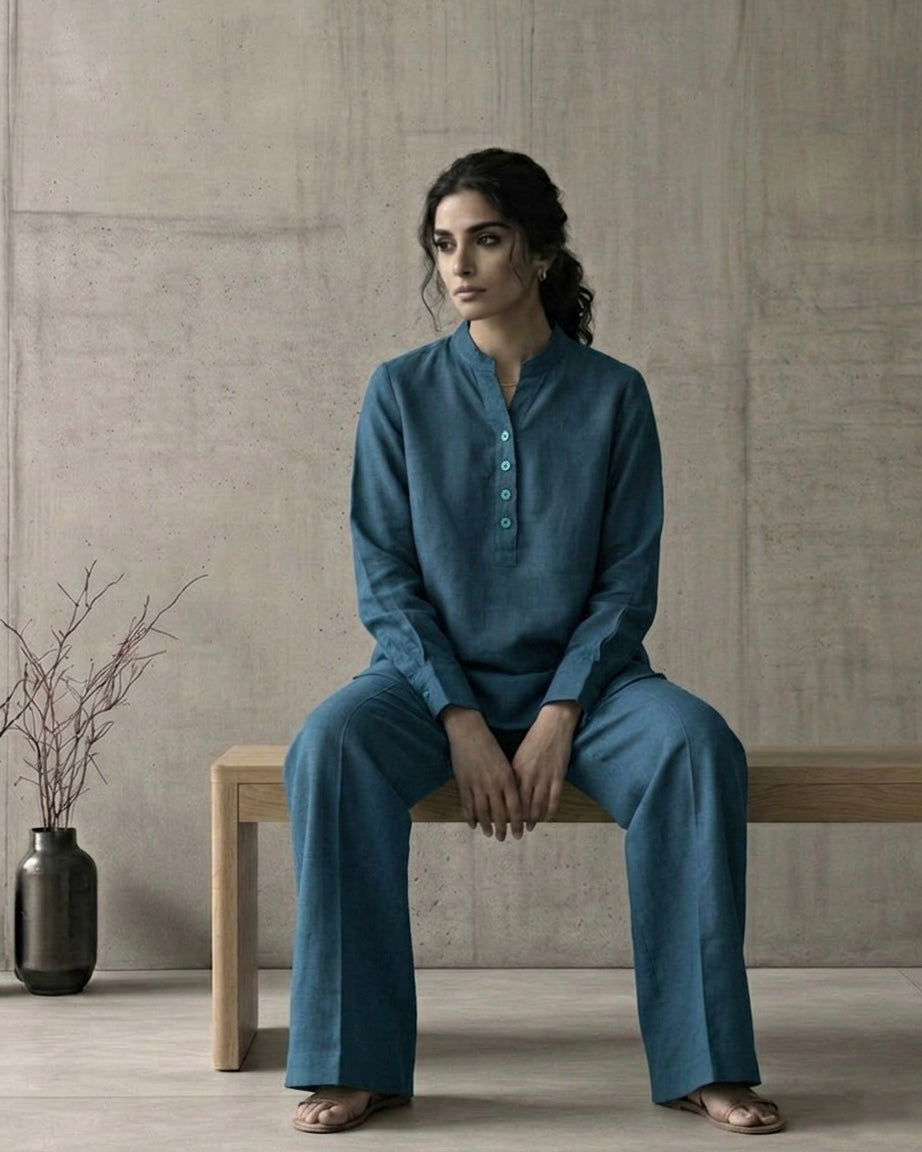 Linen Ocean Muse Co-Ord