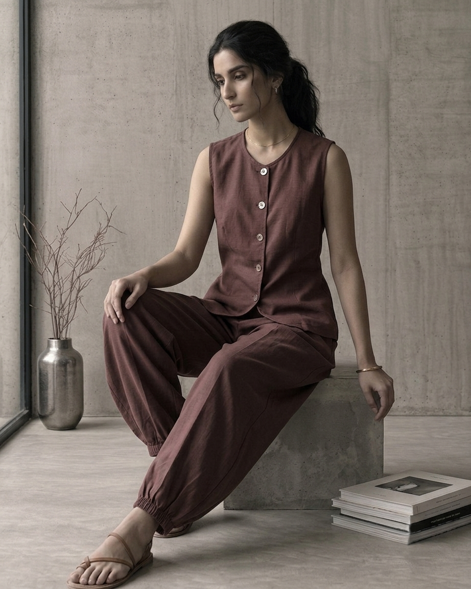 Linen Sienna Muse Co-Ord